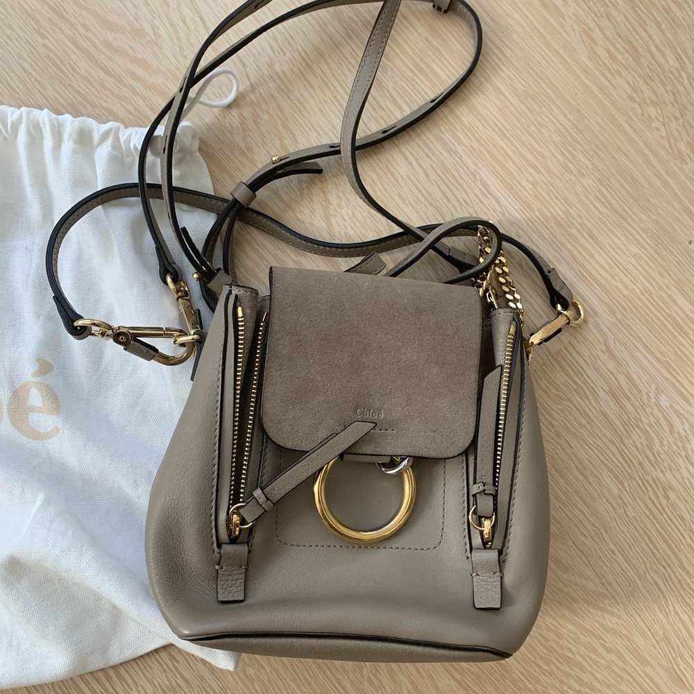 Chloe Mini Faye Backpack
